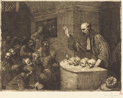 Kurs Frenologii, II płyta Kurs Frenologii, 1906. autorstwa Alphonse Legros