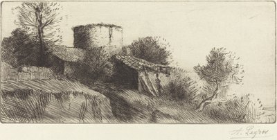 Wieża Gołębi autorstwa Alphonse Legros
