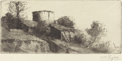 Wieża Gołębi autorstwa Alphonse Legros
