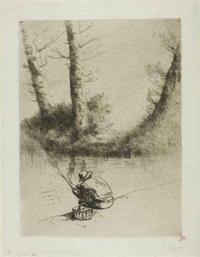 Polak rybak autorstwa Alphonse Legros