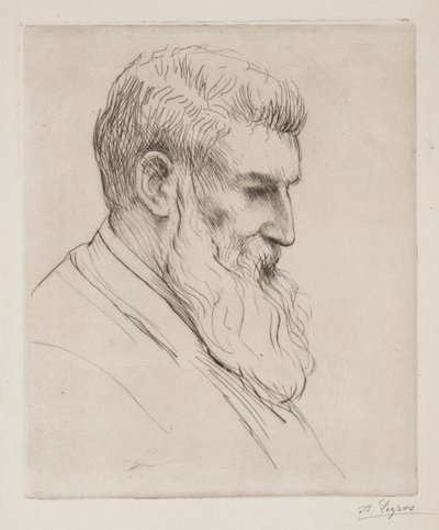 Portret Craibe Angusa autorstwa Alphonse Legros