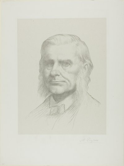 Portret profesora Huxleya autorstwa Alphonse Legros