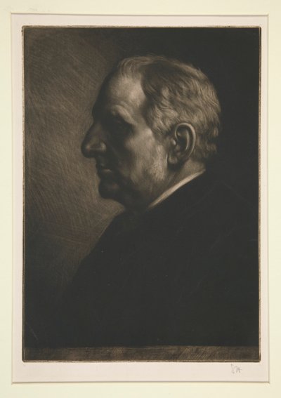 Portret Seymoura Hadena autorstwa Alphonse Legros