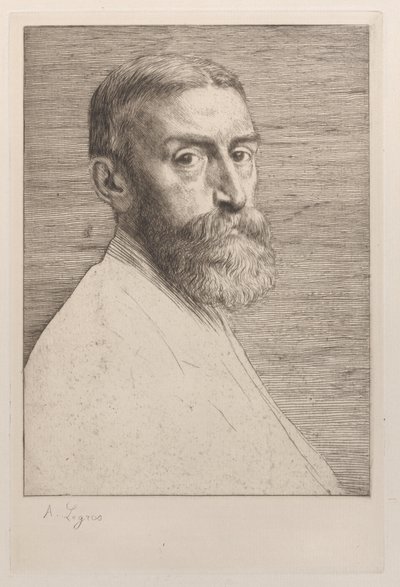 Portret Sir Edwarda Johna Poyntera, 1877. autorstwa Alphonse Legros
