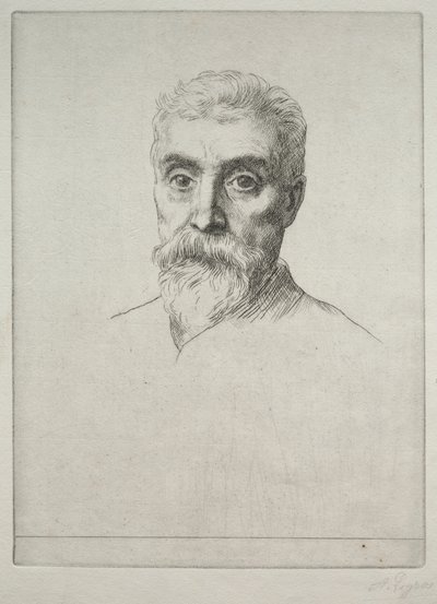 Portret Sir Hirama S. Maxima autorstwa Alphonse Legros