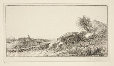Wnosząc Hay autorstwa Alphonse Legros