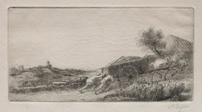 Wnoszenie siana. autorstwa Alphonse Legros