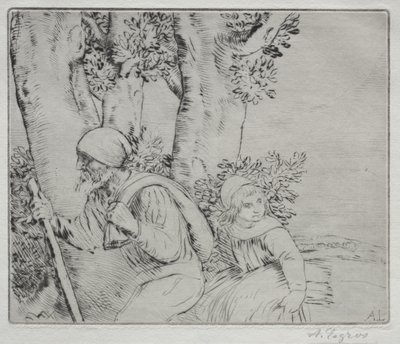 Powrót z pola (Le Retour des Champs II płyta) autorstwa Alphonse Legros
