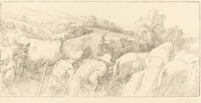Powrót Chłopów Powrót Chłopów. autorstwa Alphonse Legros