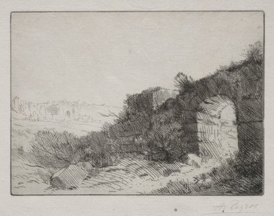 Rzymskie ruiny autorstwa Alphonse Legros
