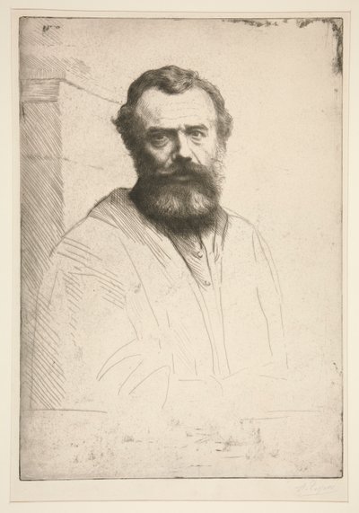 Autoportret autorstwa Alphonse Legros