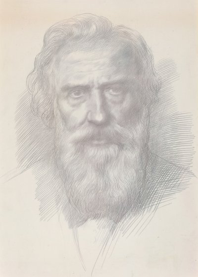 Autoportret, ok. 1895. autorstwa Alphonse Legros
