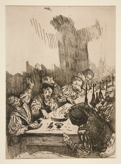 Cień (Ombre) autorstwa Alphonse Legros