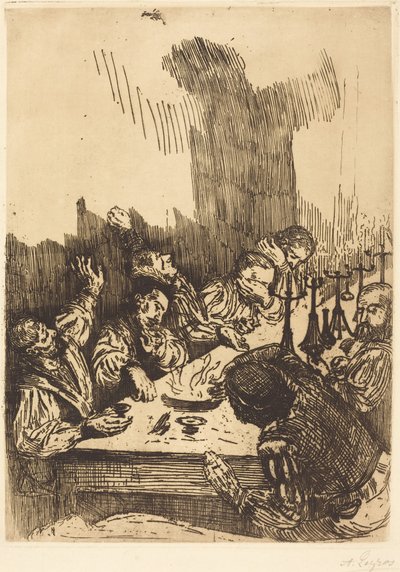 Cień autorstwa Alphonse Legros