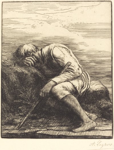 Sindbad Żeglarz (Sinbad le marin) autorstwa Alphonse Legros
