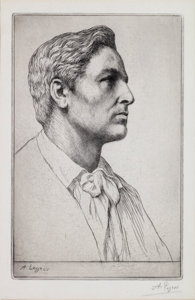 Sir Charles Holroyd (1861-1917) artysta autorstwa Alphonse Legros