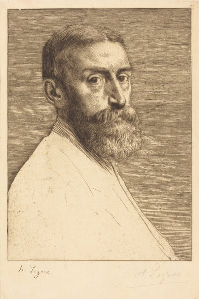 Sir E.J. Poynter, członek Królewskiego Stowarzyszenia Artystów (P.R.A.) autorstwa Alphonse Legros