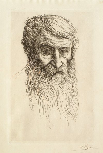 Sir Frederick Leighton autorstwa Alphonse Legros