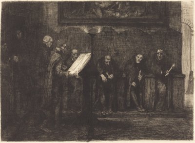 Hiszpańscy śpiewacy autorstwa Alphonse Legros