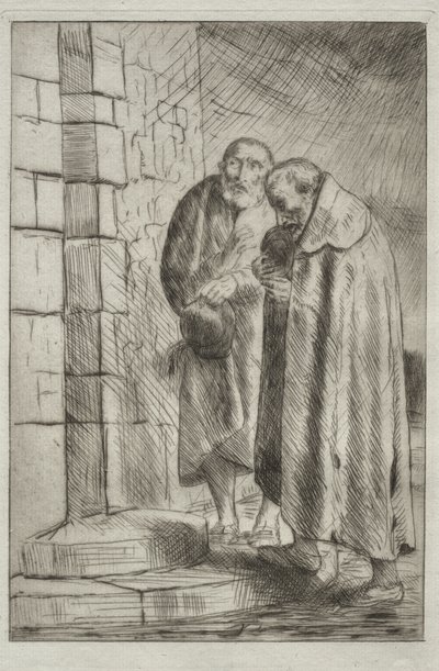 Św. Piotr i Paweł przy Bramie Pana Ryszarda autorstwa Alphonse Legros