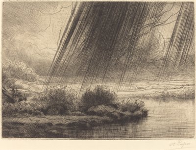 Burza autorstwa Alphonse Legros