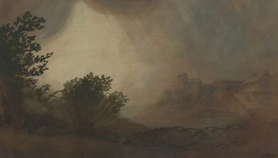 Burza. autorstwa Alphonse Legros