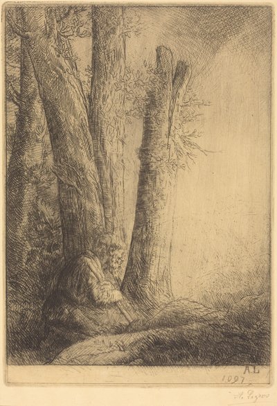 Studium do Syna marnotrawnego autorstwa Alphonse Legros