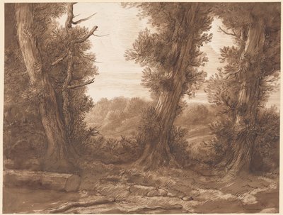 Wielkie Drzewa autorstwa Alphonse Legros
