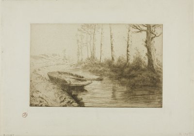 Kanał: rano autorstwa Alphonse Legros