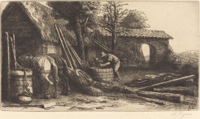 Bednarz autorstwa Alphonse Legros
