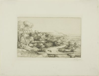 Kładka autorstwa Alphonse Legros