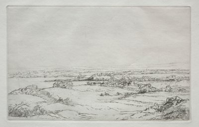 Łąka w pobliżu jeziora (La Plaine Près Du Lac) autorstwa Alphonse Legros