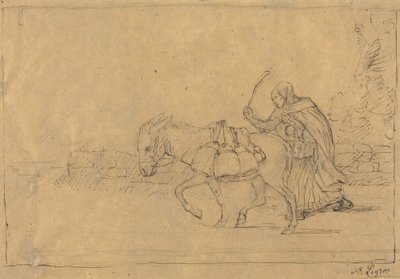 Dojarka z Boulogne autorstwa Alphonse Legros