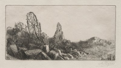 Stare kamieniołomy w Montrouge. autorstwa Alphonse Legros
