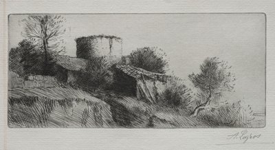 Wieża Gołębi autorstwa Alphonse Legros