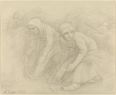 Żniwiarze autorstwa Alphonse Legros