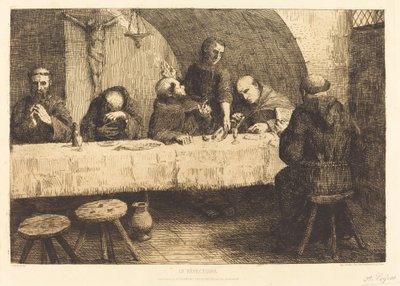 Refektarz (Le refectoire) autorstwa Alphonse Legros