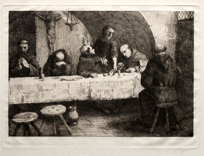 Refektarz autorstwa Alphonse Legros