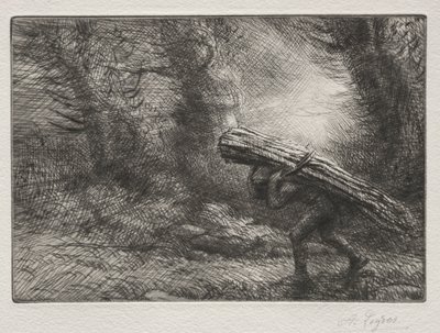 Powrót do chaty autorstwa Alphonse Legros