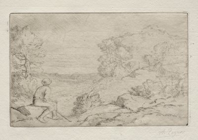 Skały autorstwa Alphonse Legros
