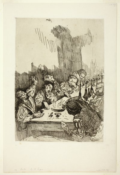 Cień autorstwa Alphonse Legros