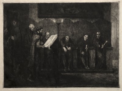 Hiszpańscy śpiewacy autorstwa Alphonse Legros