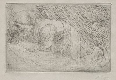 Os coletores de galhos. polonês autorstwa Alphonse Legros