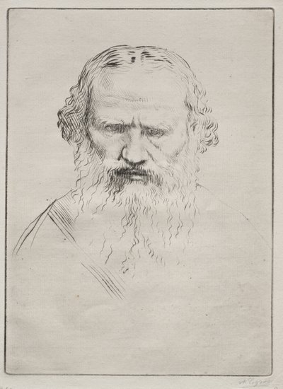 Tołstoj autorstwa Alphonse Legros