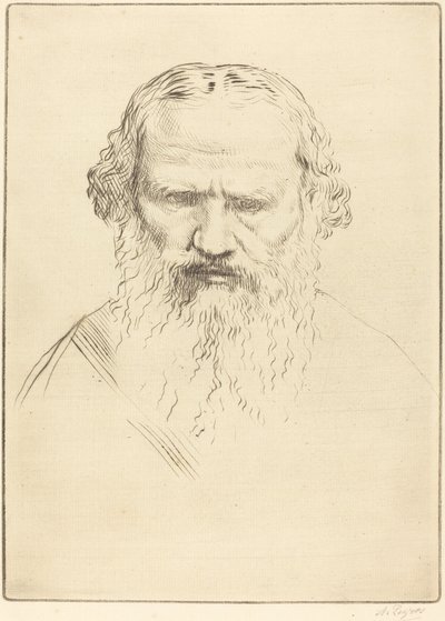 Tołstoj. autorstwa Alphonse Legros