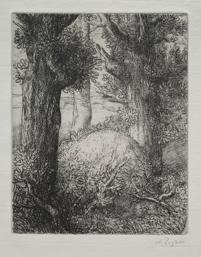 Kopce galijskie. autorstwa Alphonse Legros