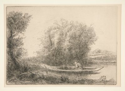 Róg rzeki autorstwa Alphonse Legros