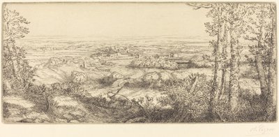 Dolina w Burgundii Dolina w Burgundii. autorstwa Alphonse Legros