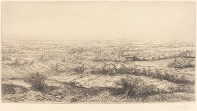 Dolina w Burgundii Dolina w Burgundii. autorstwa Alphonse Legros