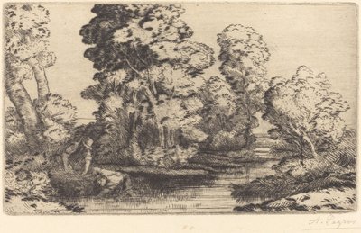 Dolina w Burgundii Dolina w Burgundii. autorstwa Alphonse Legros